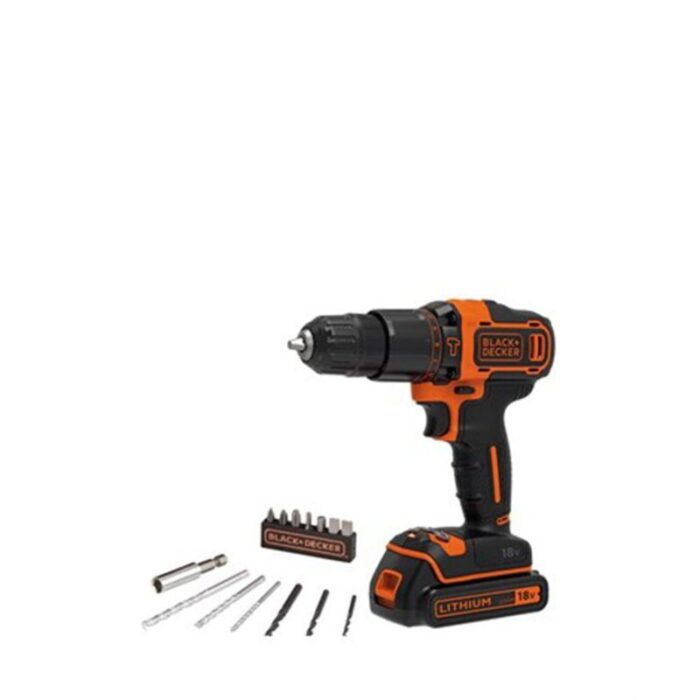 blackdecker bdchd18k 18v li ion cordless drill driver kit 240626110731