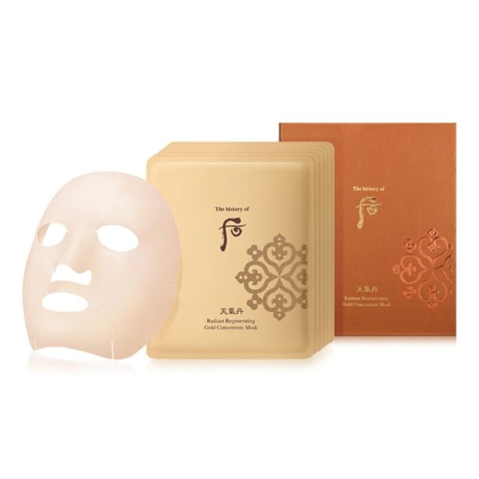 cheongidan hwahyun radiant regenerating gold concentrate mask 6pc 240516113511