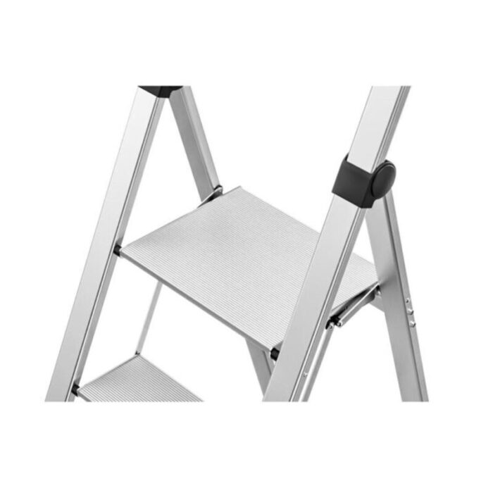 hailo dk40 basicline 2 step stool white ladder 240731014718 2