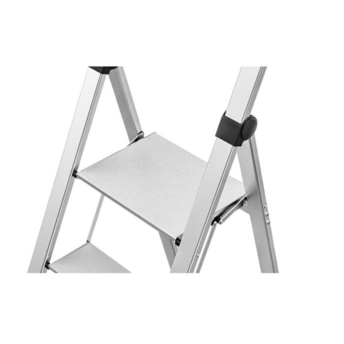 hailo dk40 basicline 3 step stool white ladder 240731014718 2