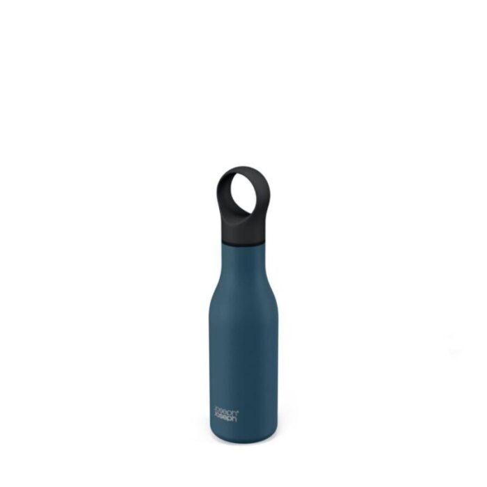 joseph joseph loop 500ml stainless steel vacuum insulated water bottle blue 240819121416