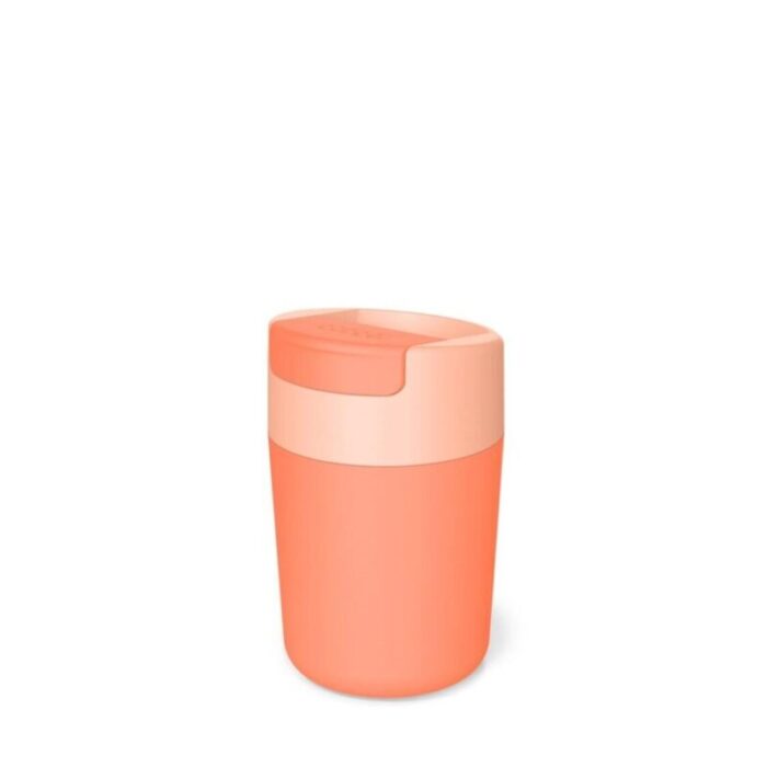 joseph joseph sipp travel mug with hygienic lid 340ml coral 240819121417