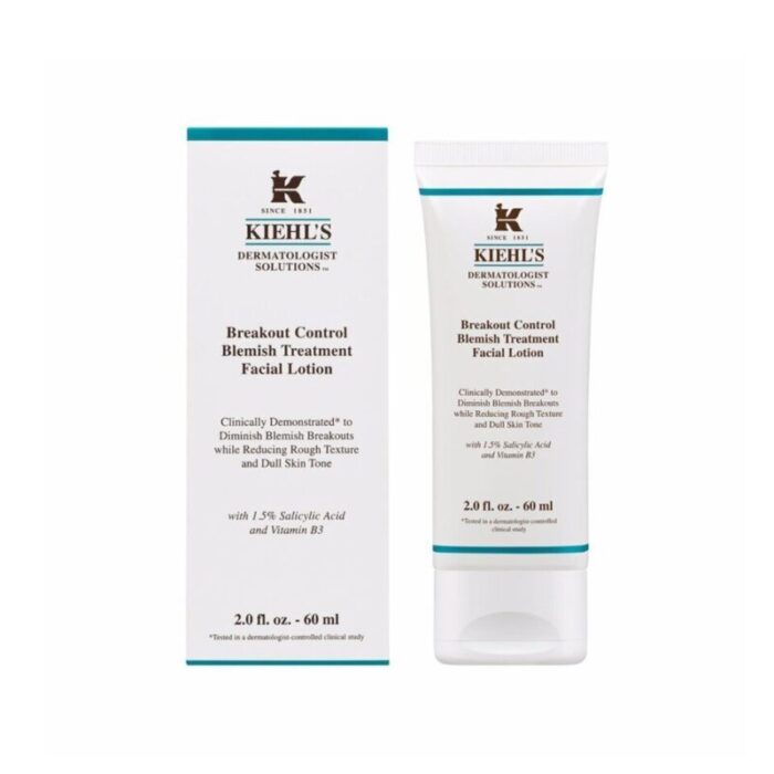 kiehls breakout control acne treatment facial lotion 60ml 240624052203