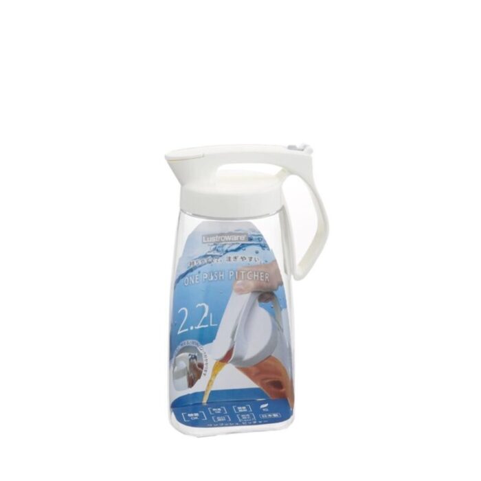 lustroware water pitcher 22l white 211117125010