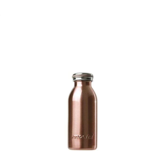 mosh stainless steel bottle 350ml pearl gold 240801102904