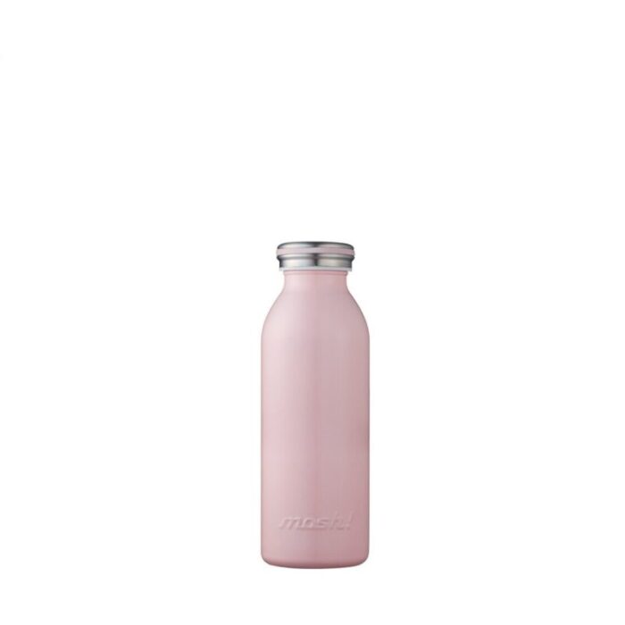 mosh stainless steel bottle 450ml peach 240801102905