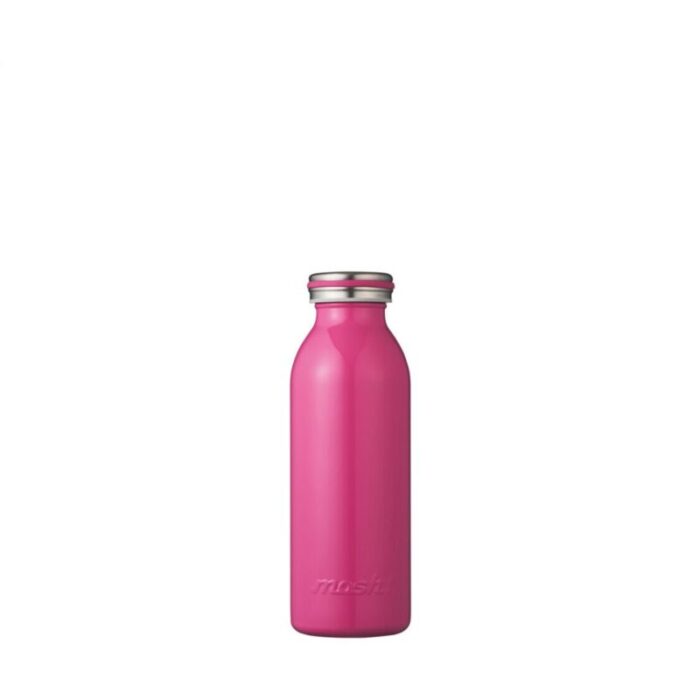 mosh stainless steel light weight bottle 450ml pink 240801102906