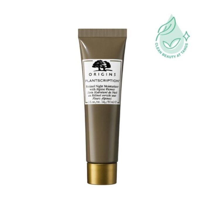 origins plantscription retinol night moisturizer with alpine flower 240611095044