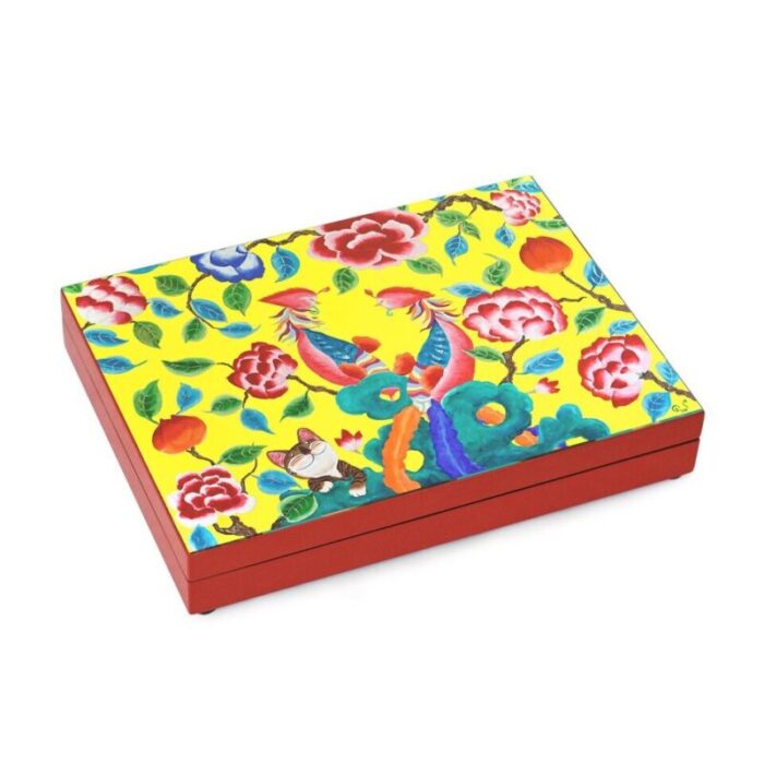 stationery box yellow phoenix red 240918032735