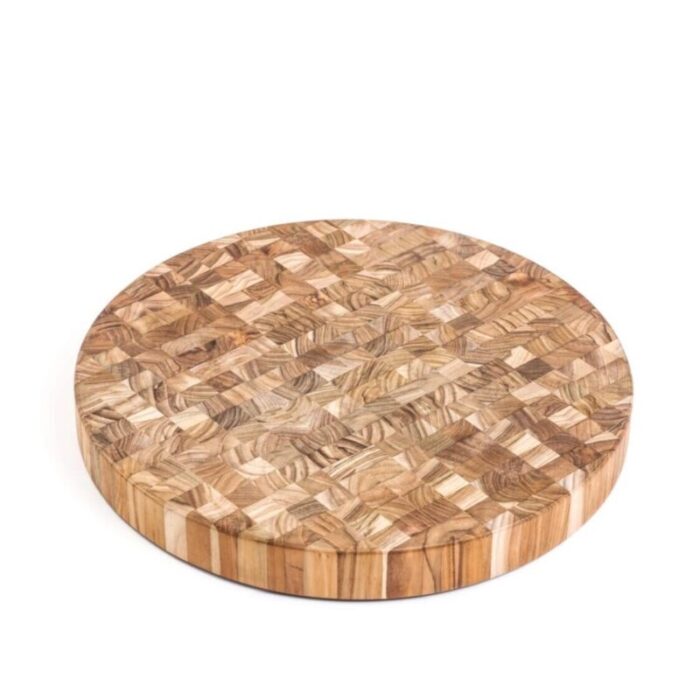 teakhaus circular end grain butcher block chopping board tkhs010019 241014023732