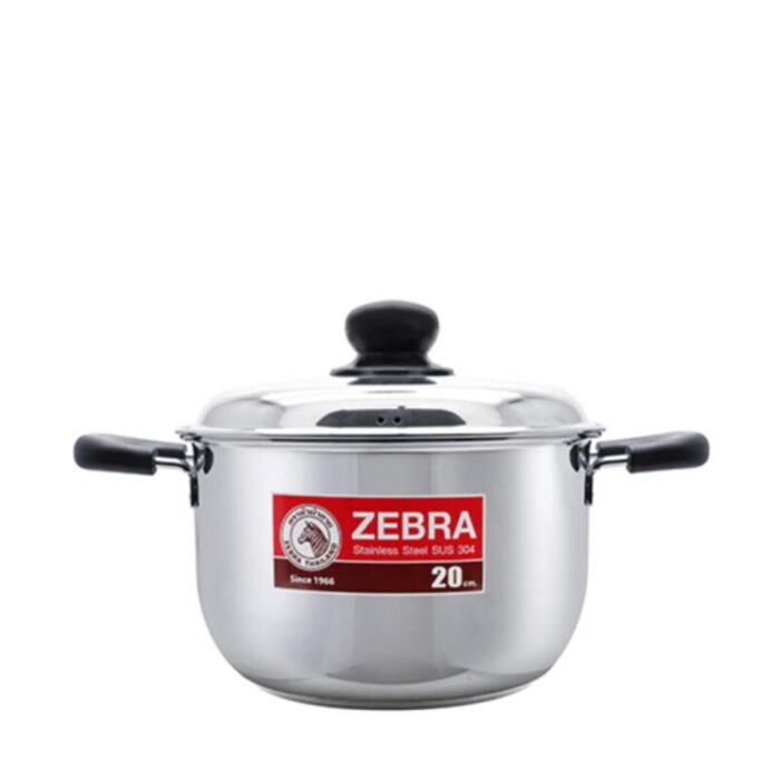 zebra stainless steel sauce pot with lid 20cm extra ii zebra 119zb 162 092 240624110407